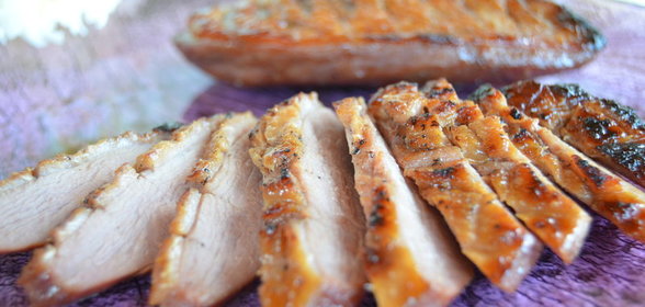 Утиная грудка-терияки-гриль