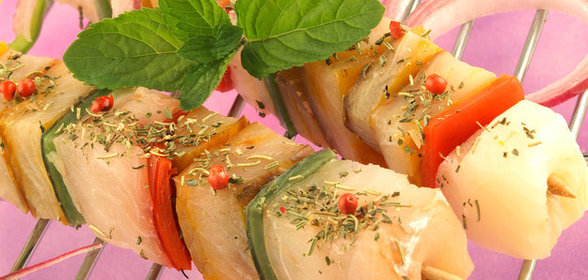 Треска на шпажках