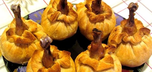 Ножка куриная в мешочке