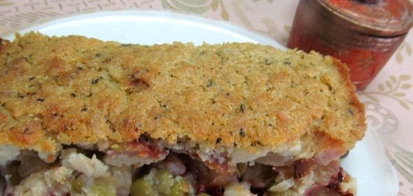 Запеканка из ветчины и картофеля