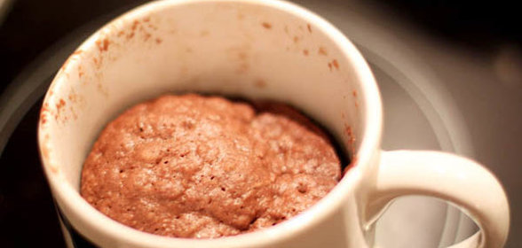 Кекс в кружке за пять минут