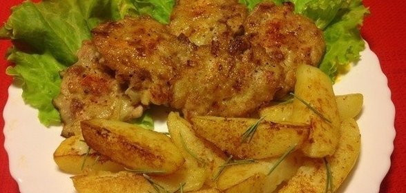 Куриные зразы с яблоком и морковью