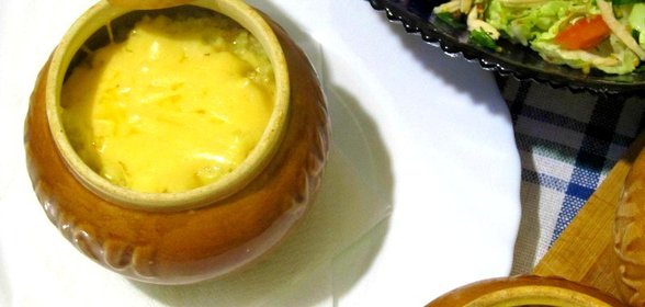 Пшенная каша в горшочках