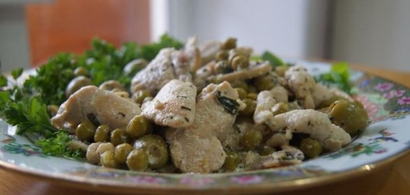 Курица по французски