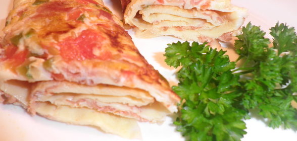 тортилья с беконом