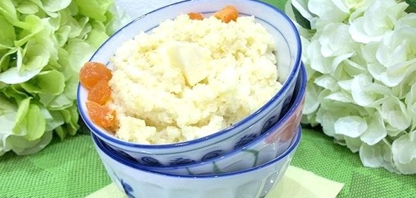 Пшенная каша с молоком