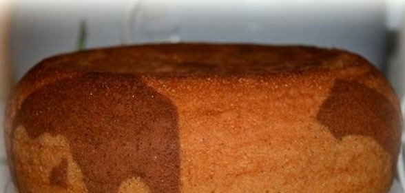 Мраморный бисквит