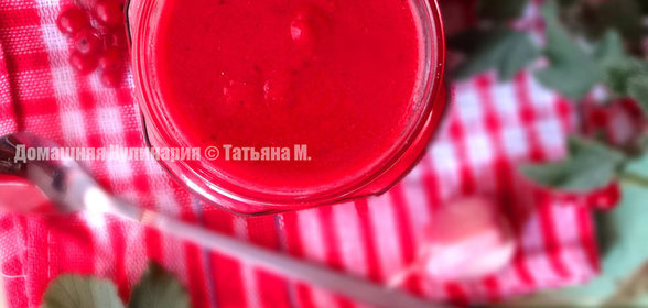 Смородиновый соус к мясу (кисло-сладкий, густой)