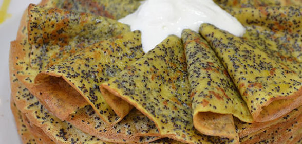 Зеленый луковый соус