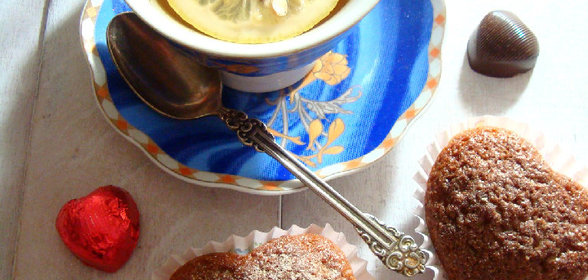 Кексы на кефире с соком лайма