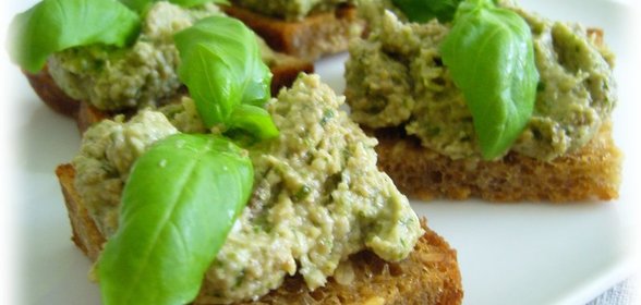 Баклажановое песто