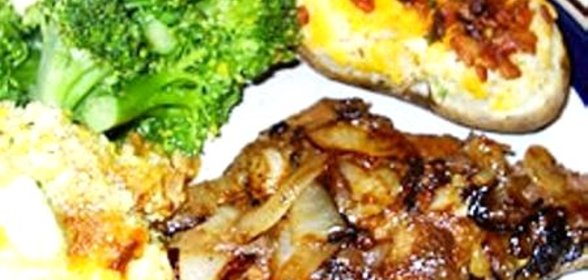 Говяжья печенка Фантастика с луком