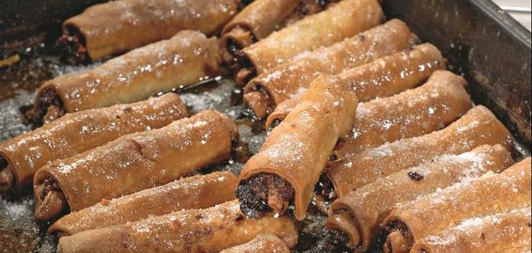 Бармак с грецкими орехами