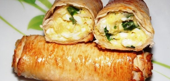 Лаваш с луком