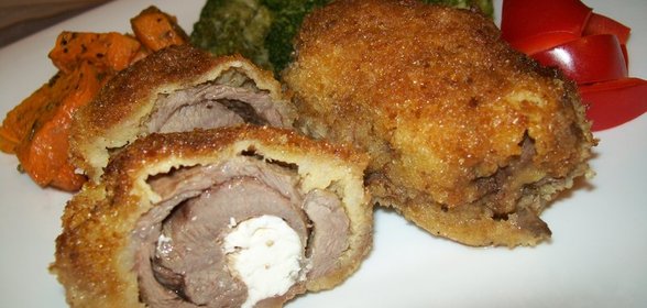 Шницель КАРАДЖАРДЖЕВА. По мотивам. Балканская кухня