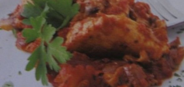 Курочка Кассиатора с белыми грибами