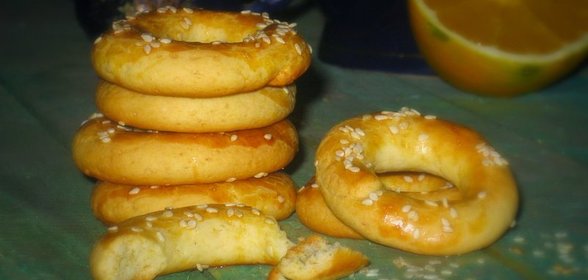 Кулурья (Κουλούρα) -греческое пасхальное апельсиновое печенье