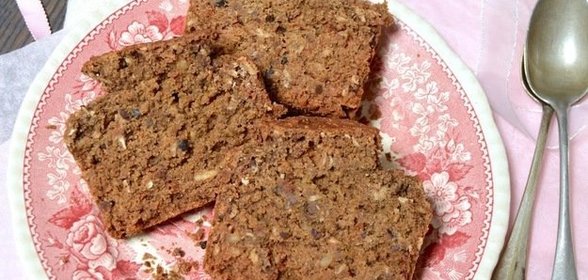 Кокосовый кекс с нутом