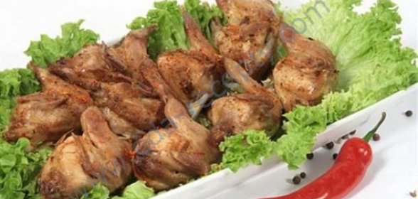 Мясо перепела в соусе ткемали