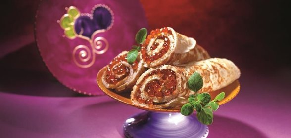 Блины с икрой