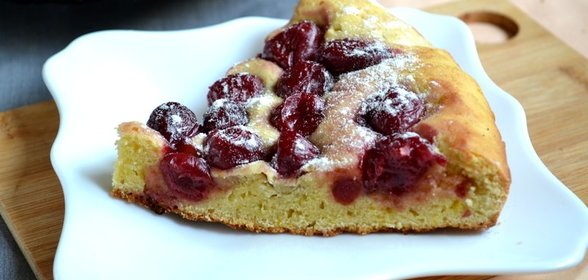 Венский пирог с вишней