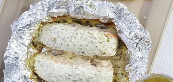 Картофельное пюре с брокколи и шпинатом