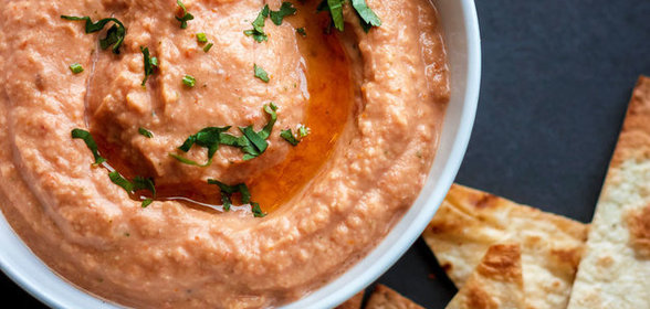 Острый соус из красной чечевицы