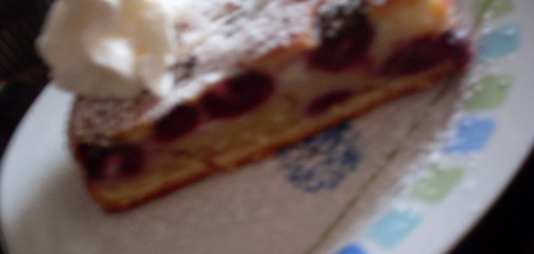 Вишневый пирог