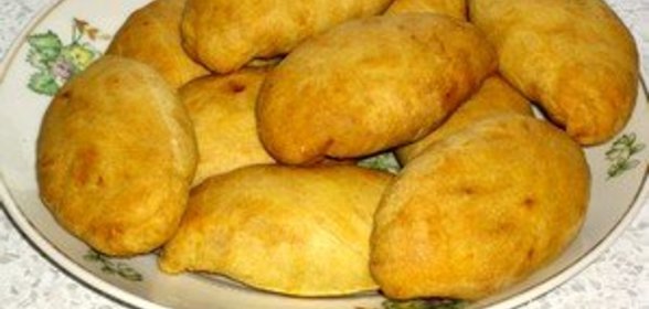 Постные пирожки с тыквой