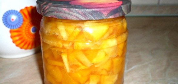 Персиковое варенье с желфиксом