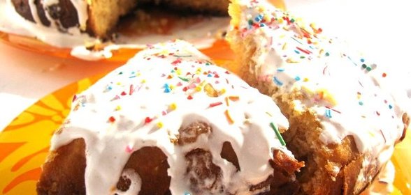 Пасхальный кулич с изюмом