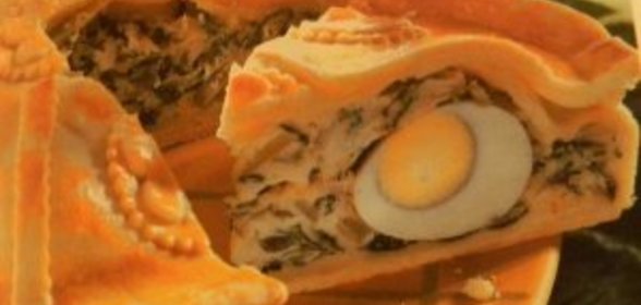 Пирог с мангольдом