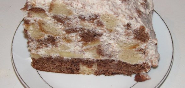 Банановый торт