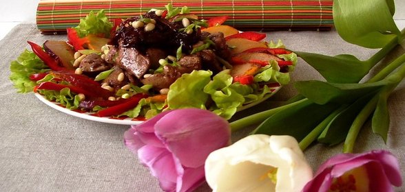 Тарталетки с фруктами