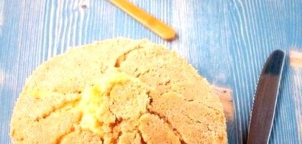Французский яблочный пирог с крошкой