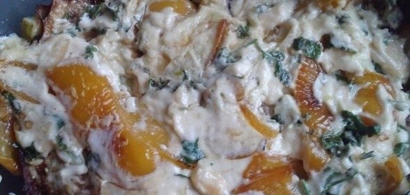 Овощная запеканка в микроволновке