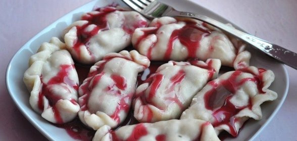 Вареники с вареньем