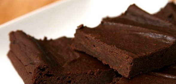 Шоколадные пирожные с фасолью и авокадо