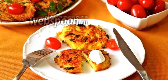 Оладьи из риса с кинзой