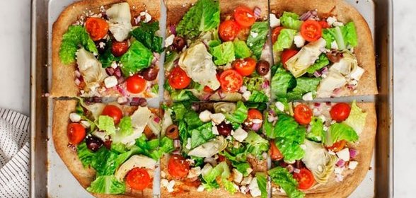 Пицца по-гречески