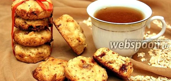 Овсяное печенье с шоколадом