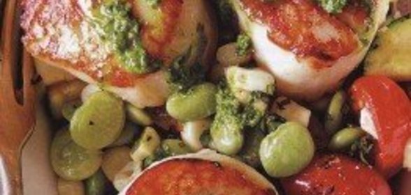 Початки кукурузы с чесночным маслом