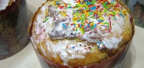 Кулич Пасхальный домашний
