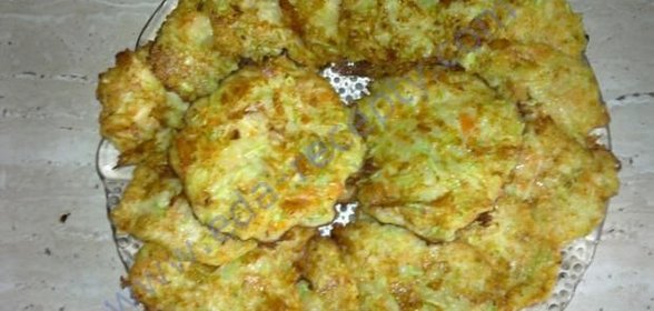 Кабачковые оладьи без муки