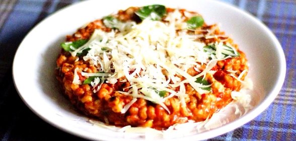 Томатное перлотто