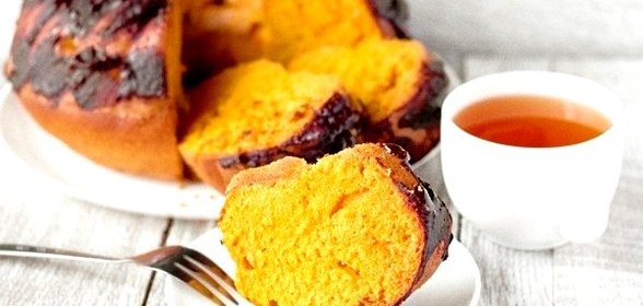 Бразильский морковный кекс