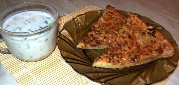 Мясной пирог с перцем чили