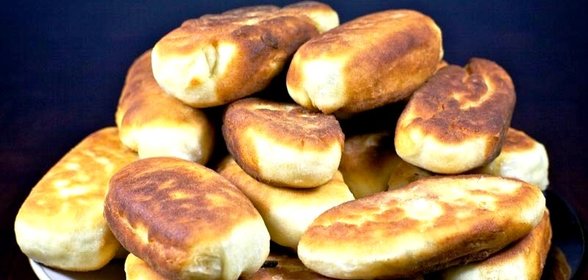 Пирожки с мясом и рисом