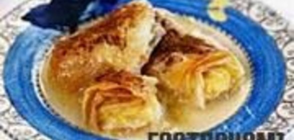 Галактобуреко (пирожное с манной крупой)