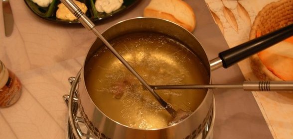 Мясное фондю